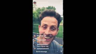 Live with Joey Mcintyre 😁