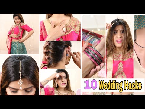 #शादी Ready 10 Life Saving WEDDING HACKS You Must Try | Super Style Tips