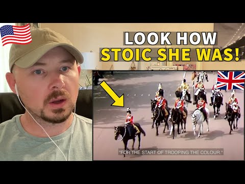 American Reacts to Queen Elizabeth II, Trooping the Colour INCIDENT of 1981