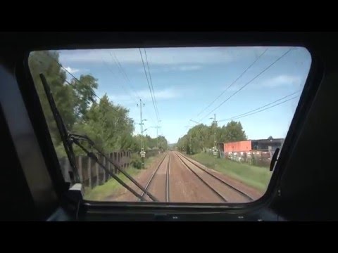 TTR134 SJ Cab Ride Führerstandsmitfahrt Halmstad to Gothenburg
