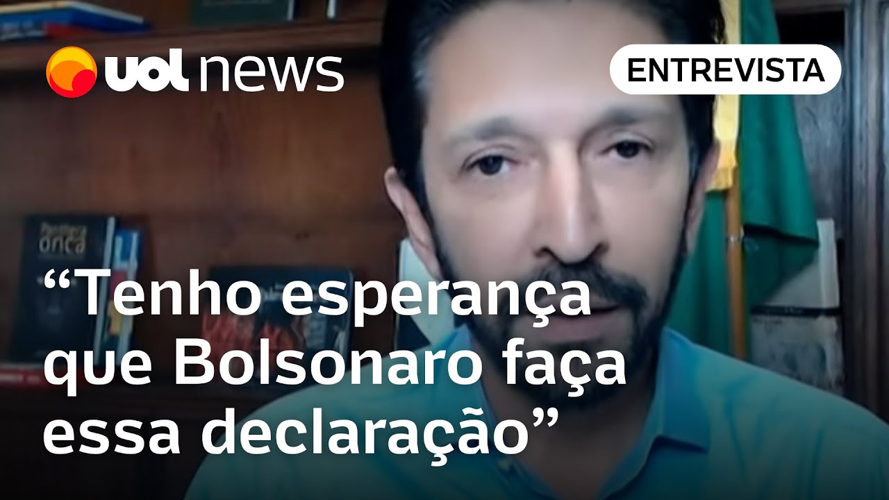 Eleição em SP: Ricardo Nunes diz ter 'esperança' por declaração de apoio de Bolsonaro