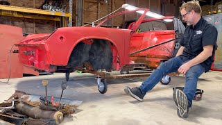 Metal Work Begins! Porsche 914 Restoration