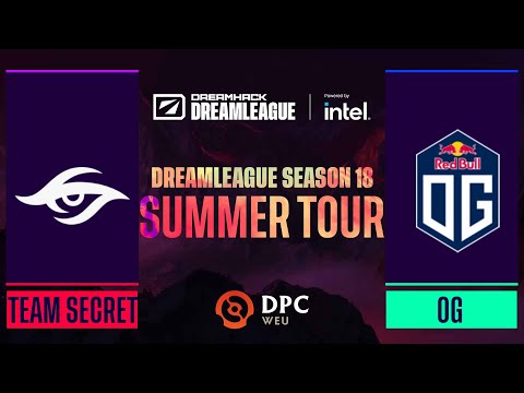 Dota2 - OG vs. Team Secret - Game 1 - DPC WEU Tour 3 - DreamLeague Season 18