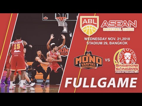 Mono Vampire v Singapore Slingers | FULL GAME | 2018-2019 ASEAN Basketball League