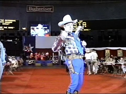 Joe Bowman - Spinning His "Six-Guns" in The Astrodome - 1987