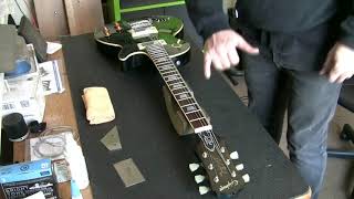 Video thumbnail for Epiphone Les Paul Deluxe setup... by Fret Friend Guitar Workshop and Luthiery