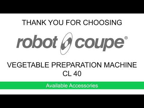 Robot Coupe CL40 NODISC Continuous Feed Commercial Food Processor, No Discs, 1 hp 8 image