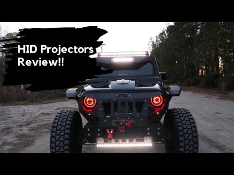 HID Projectors Review | Jeep Wrangler JK