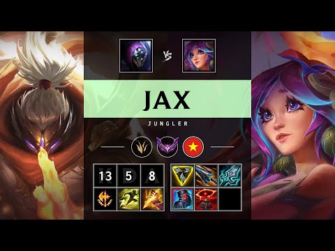 Jax Jungle vs Lillia - VN Master Patch 25.17