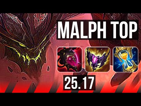 MALPHITE vs AKALI (TOP) | 11/1/6, Legendary | EUW Master | 25.17