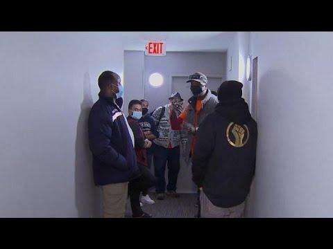 Tenant group rally to stop eviction