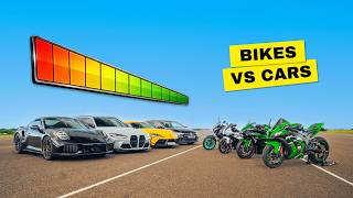 Download lagu CARS vs BIKES - WHOS REALLY FASTEST? mp3