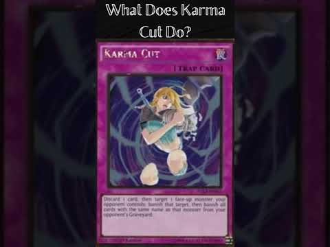 What Does Karma Cut Do? (Yugioh Cards Explained for Easy Deck Building)