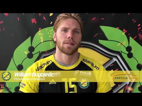 FÖRSÄSONGENS MÄSTARE - WILLIAM BOGOJEVIC