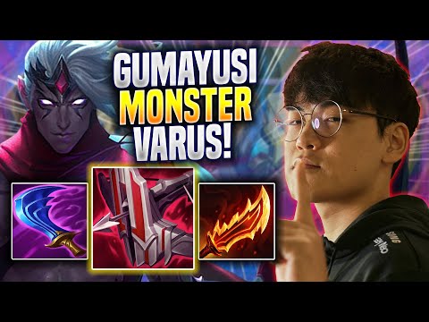 GUMAYUSI IS A MONSTER WITH VARUS! - T1 Gumayusi Plays Varus ADC vs Ezreal! | Preseason 2023