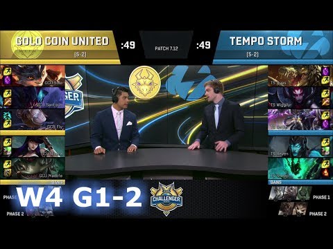 Tempo Storm vs Gold Coin United Game 2 | Week 4 S7 NA CS Summer 2017 | TS vs GCU G2 1080p