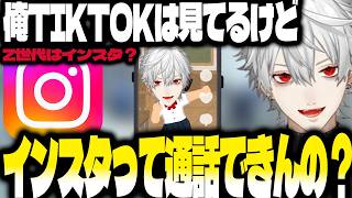 インスタで通話ができることを知る葛葉【にじさんじ/葛葉/切り抜き/雑談集】