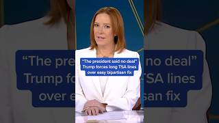 "The president said no deal": Trump forces long TSA lines over easy bipartisan fix 