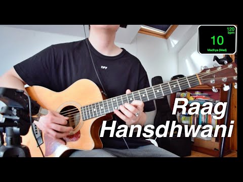 Raag Hansdhwani — Guitar Demonstration & Improv using Teental