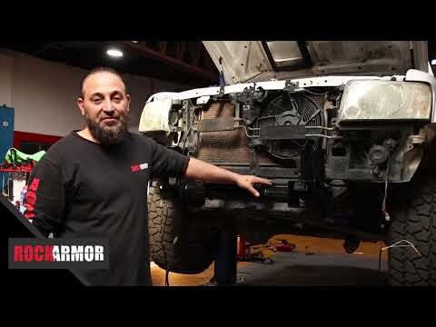 Rockarmor Nissan GU Patrol Y61 Bull Bar Fitting Instructions 98-2016