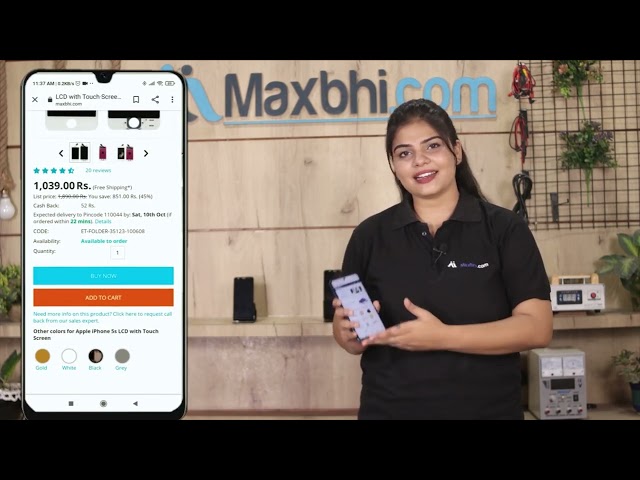 Product video thumbnail for Ringer / Loud Speaker for Oppo A78