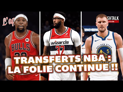 Transferts NBA : AD, Guerschon, Kuminga, la folie continue !