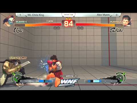 SSF4AE WL Chris King vs Alex Myers - WNF 1-15-14