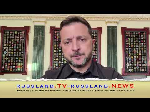 „Russland muss dem nacheifern“ – Selenskyj fordert Einstellung der Luftangriffe