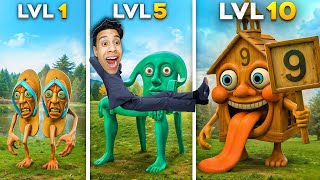 مستويات تحول أصدقاء تونغ تونغ تونغ ( الشبشب ساهور ) نهاية صادمة !! ???????? | Garry's Mod