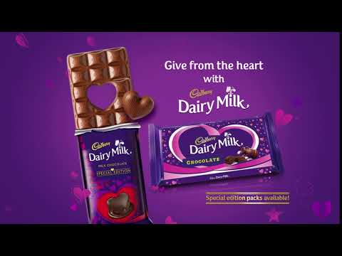 Share the classic, creamy Cadbury heart this Valentine’s Day.