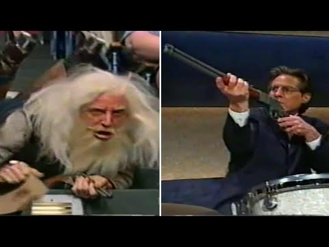 Max Weinberg Kills Old Stuntman - Late Night With Conan O'Brien (2002)