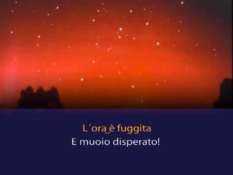 E lucevan le stele Opera - karaoke