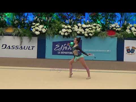 Naomi PIETERSE (NOR) ball - 2018 Corbeil junior AA