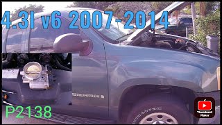 GMC SIERRA P2138 Code/ REPAIR 2007-2014 GMC SILVERADO