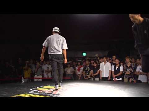 Red Bull BC One Japan Cypher 2014 - Top 8 - Just Fit vs Steez
