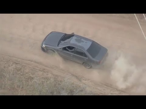 Very slow speed pursuit of suspected DUI driver