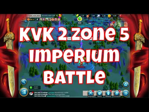 KVK 2 Zone 5 Imperium Battle - Rise of Kingdoms