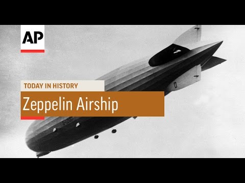 Zeppelin Airship - 1914  | Today in History | 2 July 16