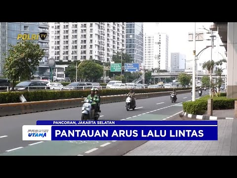 NTMC POLRI - PANTAUAN ARUS LALU LINTAS SORE DI PANCORAN, JAKARTA SELATAN 14/08/25