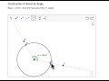Geogebra Construction 3 Angle Bisectors