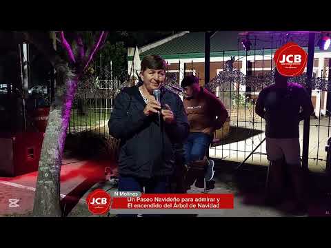 NICANOR MOLINAS - ENCENDIDO DEL ARBOL DE NAVIDAD 2024 - ARCHIVO -  PARTE 2
