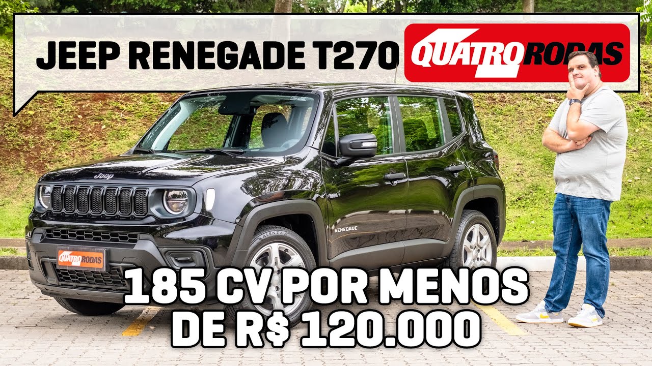 Jeep Renegade T270: the tricks and successes of the version that costs less than R$120,000
