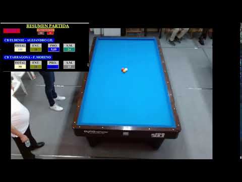 Mesa 1 CAMP. ESPAÑA JDS MOD 71/2 CB ELDENSE A.GIL VS CB TARRAGONA F. MORENO