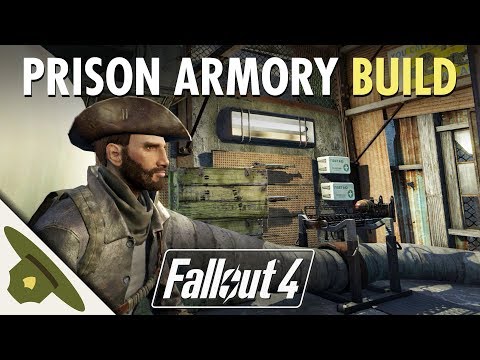 Fallout 4: Thicket Excavations Prison | Riot armory | Let's Build Part 3 | RangerDave