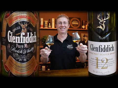 Glenfiddich - Pure Malt 43 % 1980er vs. Glenfiddich - 12 Jahre 40 % Vol.