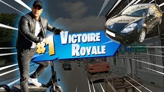 Une trottinette electrique contre une voiture : la revanche feat pinkgeek 