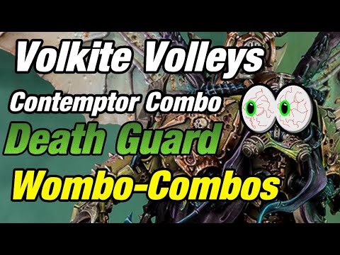 10.2 | Volkite Volleys Contemptor Combo | How to play Death Guard (9th Edition)