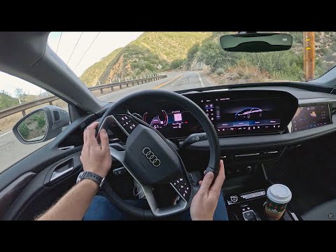 2026 Audi A6 Sportback E-Tron - POV Test Drive (Binaural Audio)