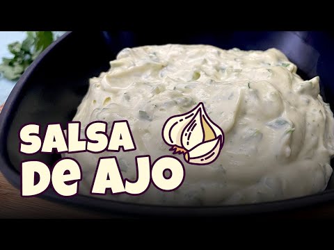 Cómo Hacer Salsa de AJO y Perejil