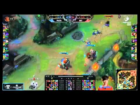 Champions Korea LCK Spring 2015 W1D1: Najin e mFire vs SKT T1 Game 3 Highlights